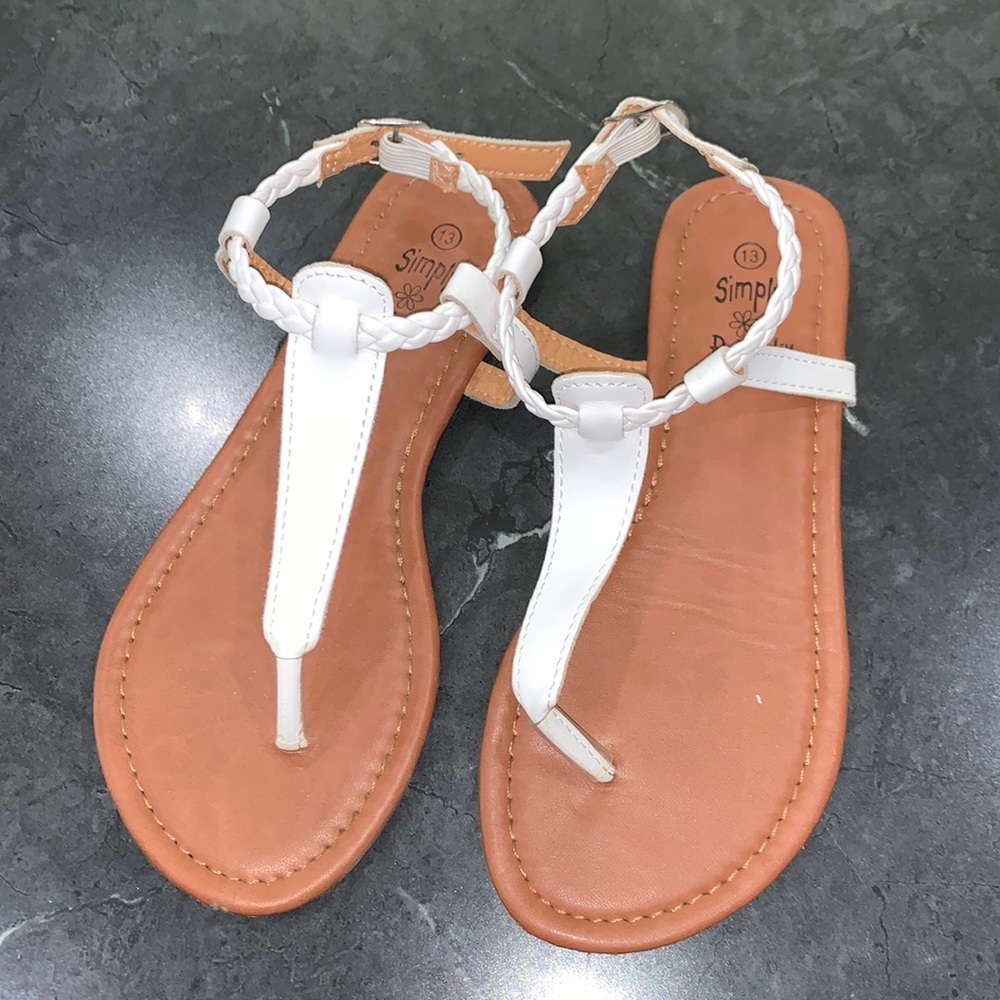 Sandals size 13 girls